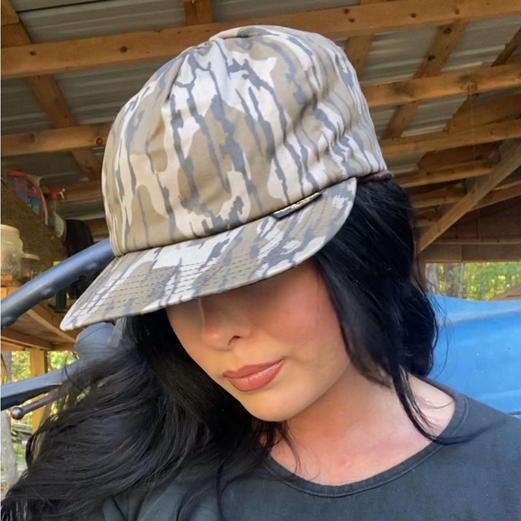 • 1980s Camo Insulated Flat Bill • - Picture 6 of 10